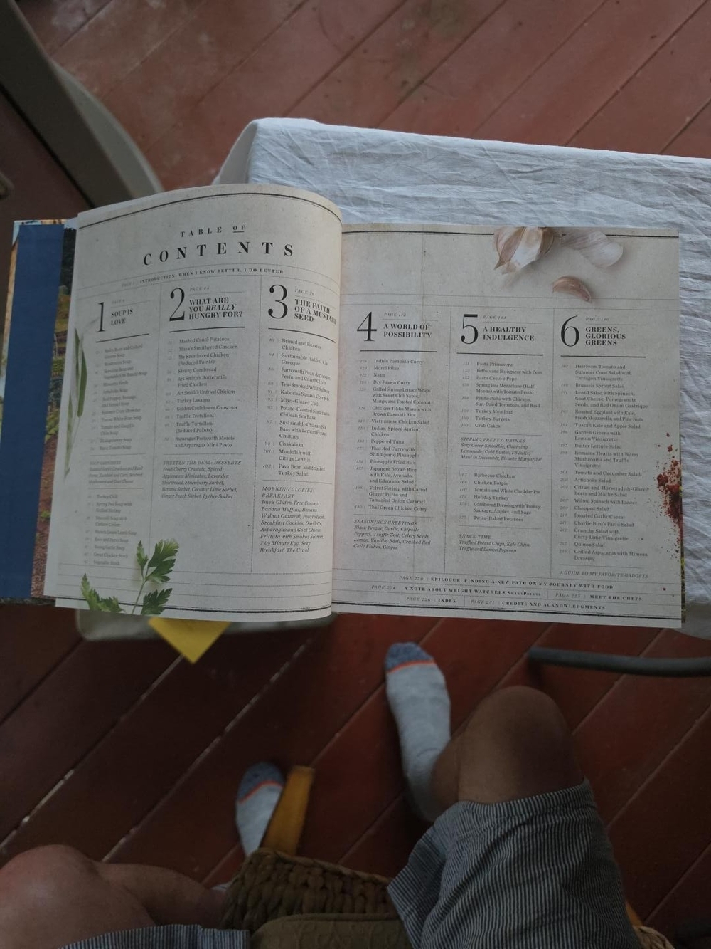 Food Health and Happiness Cookbook - White and Blue Cover by - Picture 4 of 12